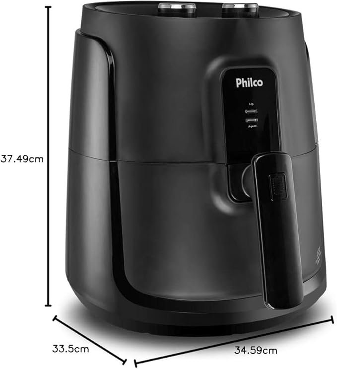 517xmq-8qYL._AC_SX679_ Air Fryer Gourmet Black Philco: Avaliação Completa