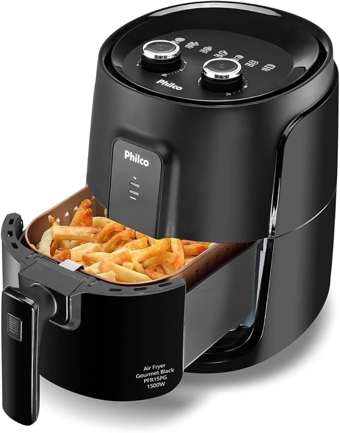 61ifUqHIL._AC_SX679_ Air Fryer Gourmet Black Philco: Avaliação Completa