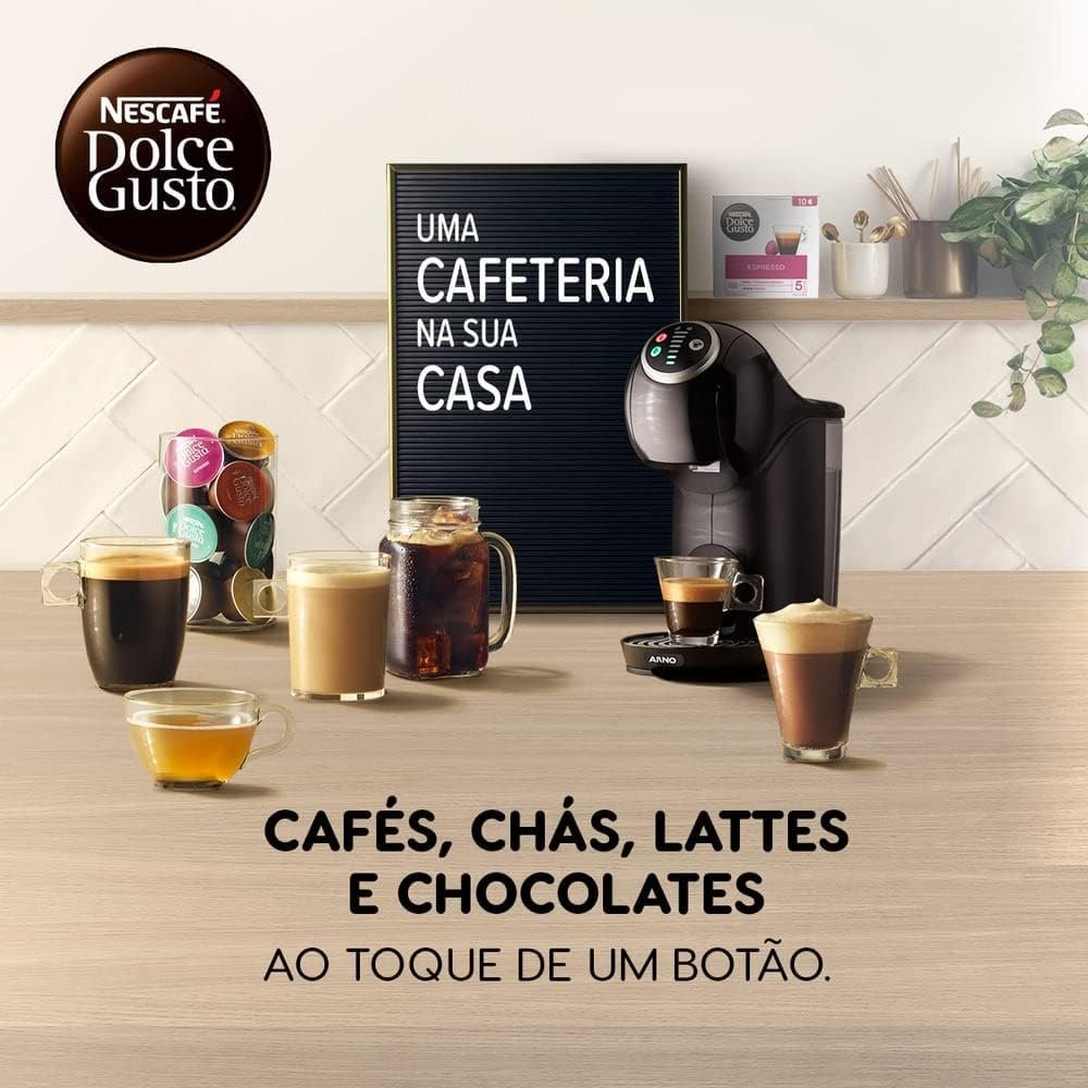 61r-JKXCIdL._AC_SL1000_ Dolce Gusto Genio S Plus: Cafeteira Compacta e Potente