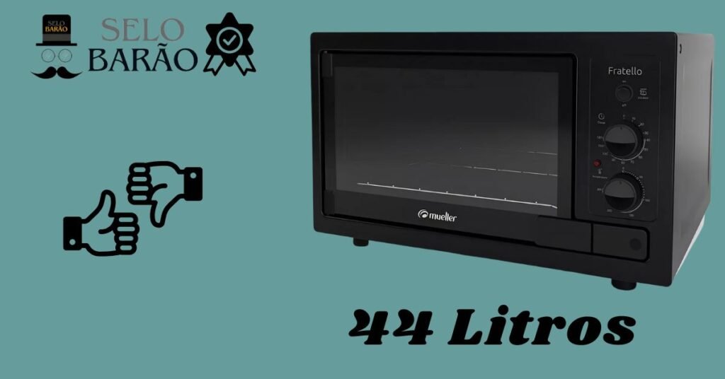 Forno-eletrico-mueller-fratello-44l-1024x536 Melhor forno elétrico de 2025? Comparativo completo!